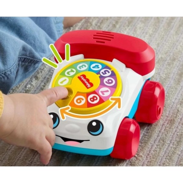 Фото - Інтерактивний гаджет Fisher-Price Веселий телефончик (JKD56)